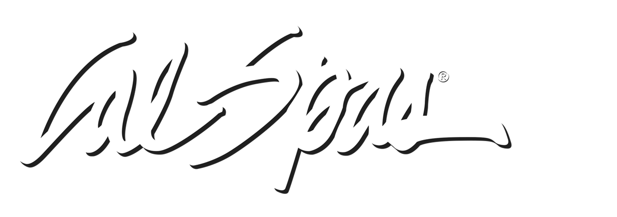 Calspas White logo hot tubs spas for sale Mexico City